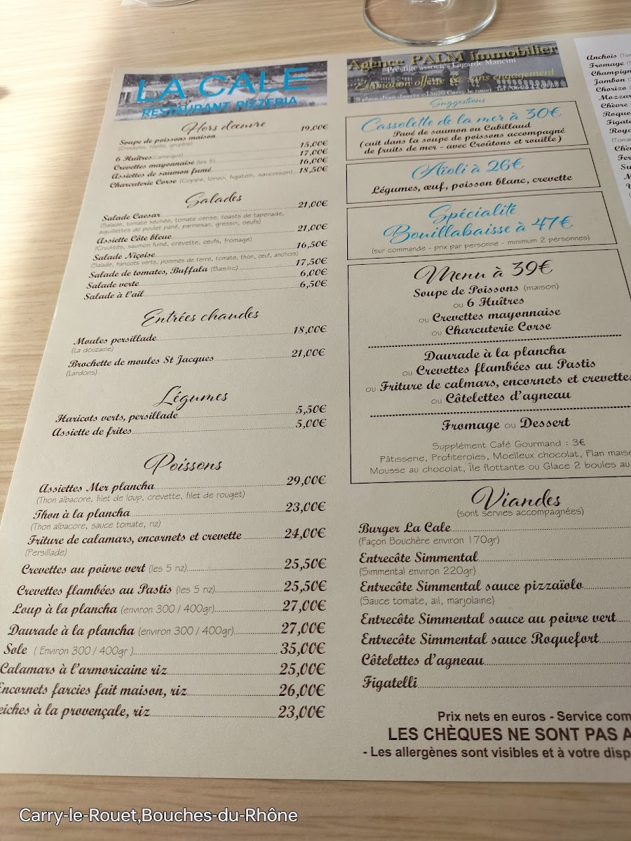 La cale Menu - Image 5
